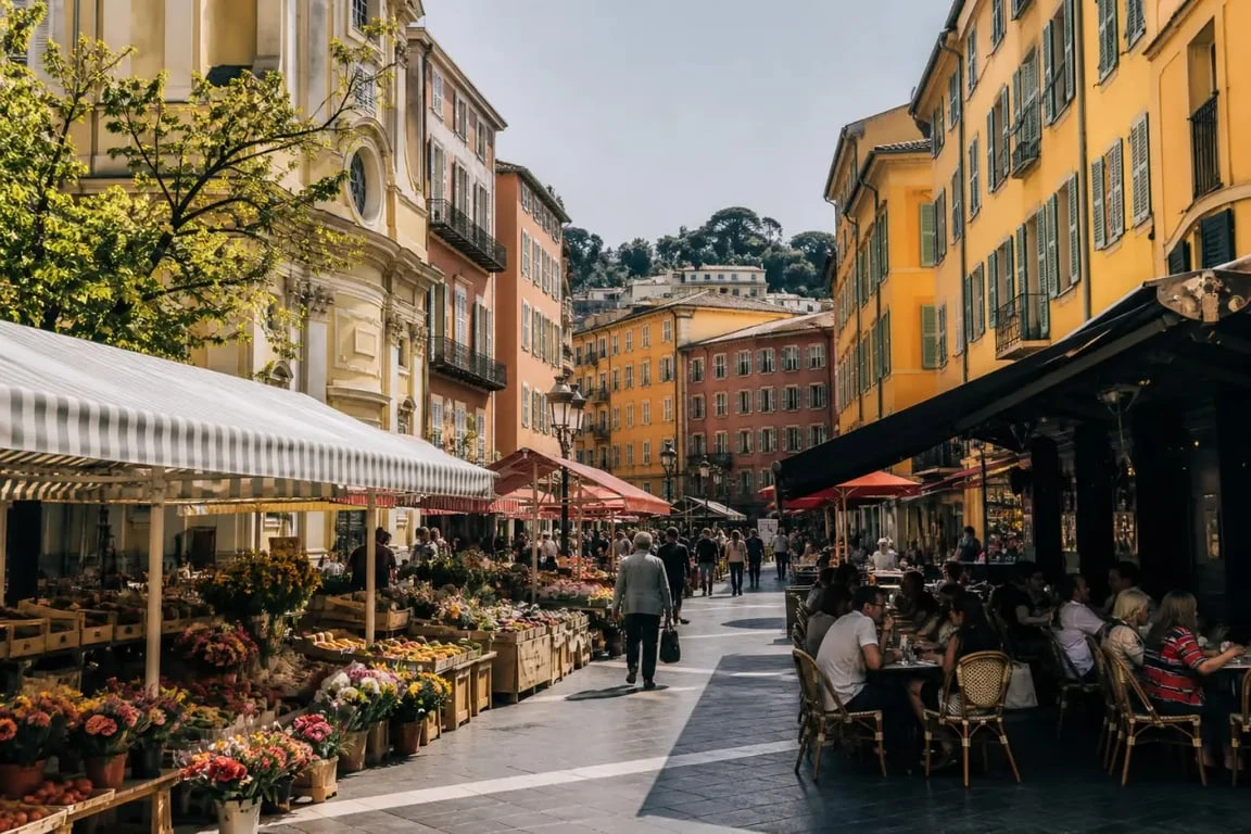 nice city magazine : ambiance du Vieux Nice et du Cours Saleya