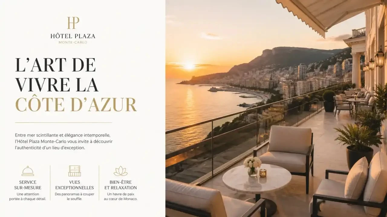 Expérience de luxe et détente lors d'une staycation Côte d'Azur face à la mer.