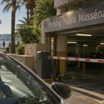 Parking du palais Masséna près de la Promenade des Anglais à Nice