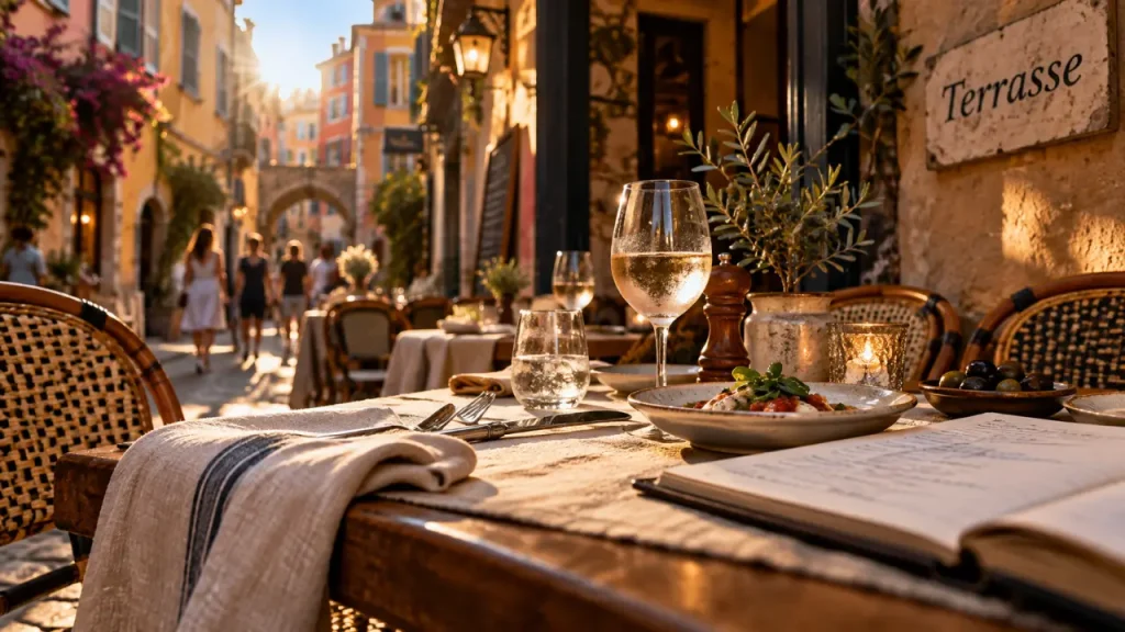 Restaurant avec terrasse dans le Vieux-Nice : choisissez votre table selon l’occasion