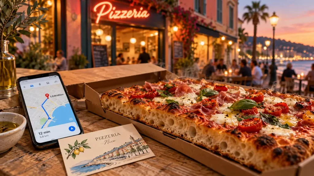 L’Authentique Pizzeria à Nice Libération : un champion de France et une pâte travaillée 36 heures