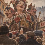 Carnaval de Nice durée 19 jours, corsos de jour sur le Vieux Nice