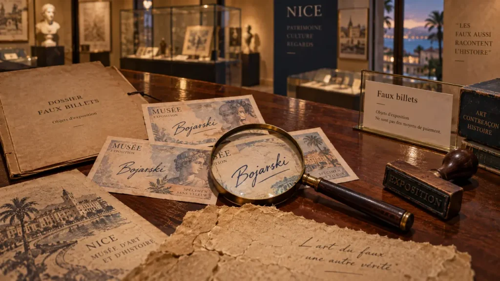 Une collection unique de faux billets signés Bojarski exposée à Nice