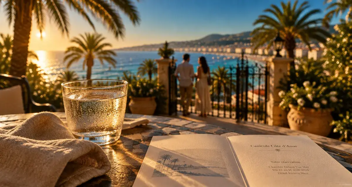 Canicule sur la Côte d’Azur : la fréquentation touristique reste forte