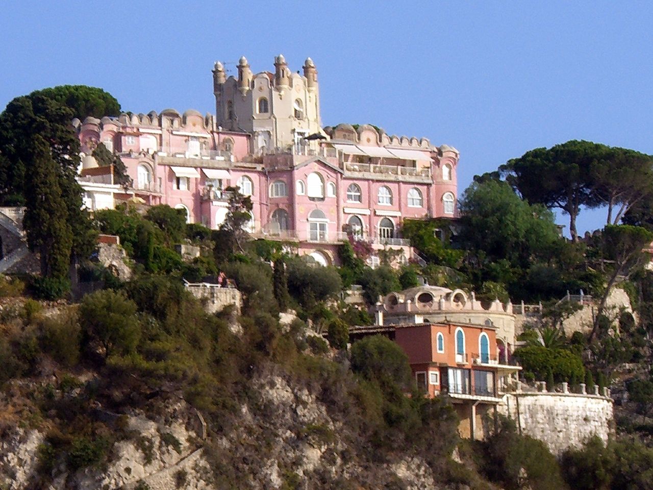 Tours et créneaux du château de l’Anglais à Nice