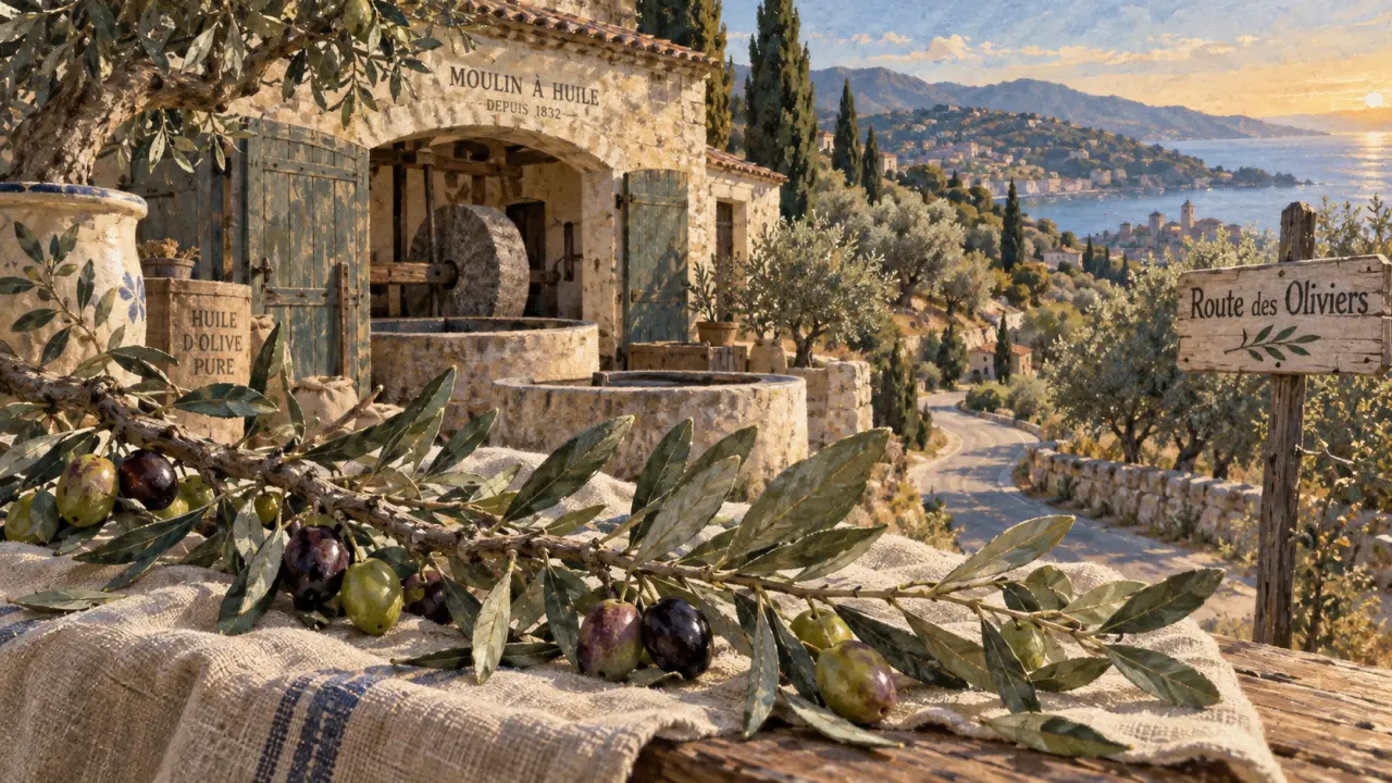 Route des Oliviers : découvrir l’Olive de Nice entre moulins et collines