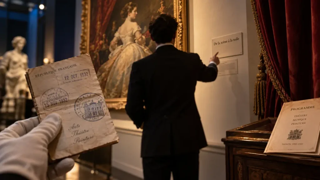 Visites guidées de « De la scène à la toile » au Musée des Beaux-Arts